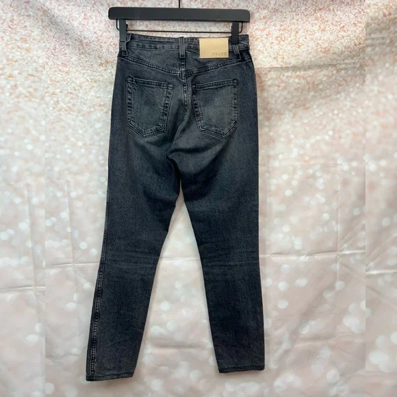 NEW Trave Lawson High-Rise Skinny Jeans in Shades of Grey - Picture 3 of 12